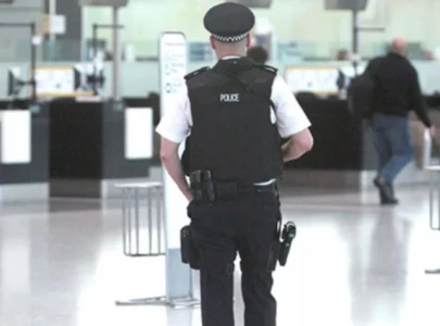 second police officer investigated over british airport assault